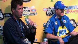 NAPAsponsored drivers Michael Waltrip and Ron Capps [upl. by Past]