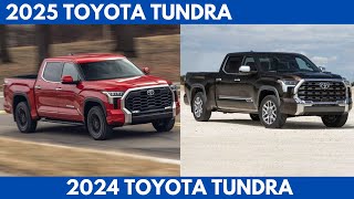 A Sibling Rivalry 2025 Toyota Tundra Vs 2024 Toyota Tundra Comparison details [upl. by Julieta]