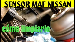 porque gasta gasolina limpieza sensor maf versa march tida tds los autos [upl. by Devinne]