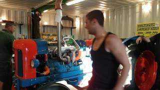 6 cylinder Fordson Major 300bhp pulling tractor [upl. by Hadrian173]