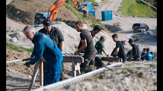 Bautagebuch Galtbergbahn Teil 4 Seilspleiß [upl. by Nikoletta]