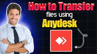 How to transfer files using AnyDesk [upl. by Enerahs]