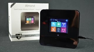 Securifi Almond Touch Screen Router Unboxing amp Review [upl. by Coney382]