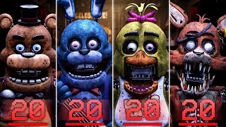 PASSEI a IMPOSSÍVEL 20202020 do NOVO FNAF PLUS [upl. by Luther]