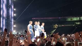 Westlife You Raise Me Up  Wembley Stadium 2022 [upl. by Yelrac]