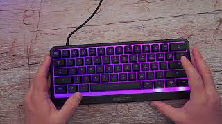 ROCCAT Magma Mini 60 RGB Gaming Keyboard [upl. by Leugar99]