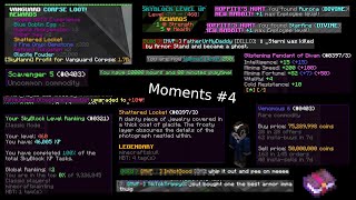 Crazy RNG and Milestones Hypixel Skyblock Moments 4 [upl. by Atoked]