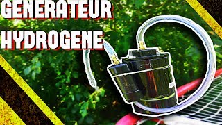 FAIRE DE LHYDROGÈNE AVEC DE LEAU [upl. by Losse]