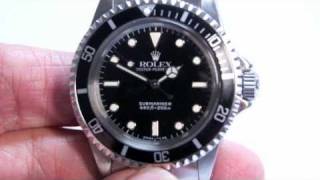 Rolex Submariner 5513 [upl. by Welcher]