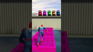 GTA 5 Epic Ragdolls  SpiderMan JumpsFails S04 ep 54 [upl. by Abran]