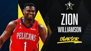 Best Plays From NBA AllStar Starter Zion Williamson  202223 NBA Season [upl. by Nnairek526]