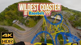 Wildest roller coaster at Knoebels Riding Impulse [upl. by Georgy]