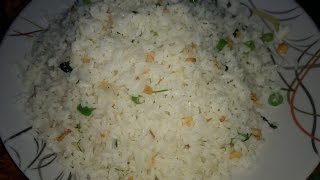 Garlic fried rice lasan ki Chawal  Vellaipoondu Sadam  Bellulli Bath Veluthulli Arisi [upl. by Wooster]