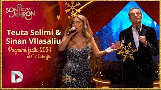 Teuta Selimi amp Sinan Vllasaliu  Zambaku i bardhë  Gëzuar 2024 LIVE në TV Dukagjini [upl. by Rhodia162]