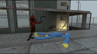 Getting my Revenge on Huggy Wuggy in Garrys Mod [upl. by Ecille]