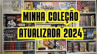 MINHA COLEÇÃO DE QUADRINHOS ATUALIZADA  FEV 2024 [upl. by Tnirb]