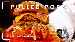 Pulled Pork Burger aus dem Kombidämpfer [upl. by Gretal602]