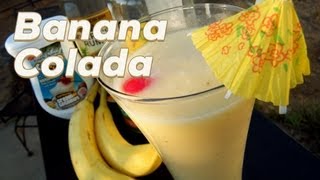 Banana Colada Drink Recipe  TheFNDCcom [upl. by Ahel746]