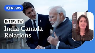 How significant is the breakdown in IndiaCanada relations  ABC NEWS [upl. by Tugman169]