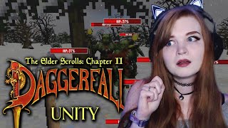 MODS WERE A MISTAKE  Daggerfall Unity [upl. by Janella]