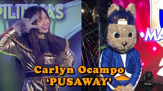 PUSAWAY unmasked as ZGirls Leader Carlyn Ocampo  MaskedSingerPilipinas [upl. by Hadlee]