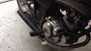 Yamaha SR 125 sound [upl. by Ydnor]