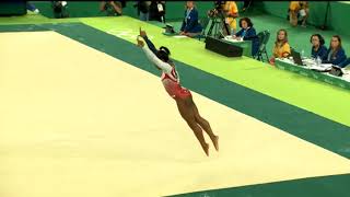 Simone Biles USA Floor Team Finals 2016 Rio Olympic Games [upl. by Aivato688]