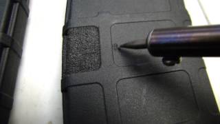 How to stipple pmag and battle mags magazines like a pro [upl. by Roos]