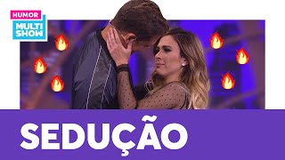 Rolou beijo Cauã Reymond e Tatá Werneck são pura SEDUÇÃO 🔥  ESQUENTA Lady Night  Humor Multishow [upl. by Manus]