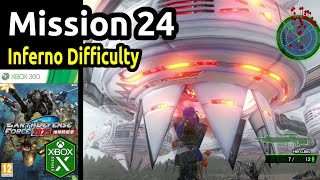 Earth Defense Force 2025  Mission 24  Inferno Difficulty  Solo Ranger  Xbox 360Xbox Series X [upl. by Daberath]