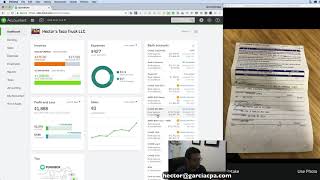 QuickBooks Online 2018 Tutorial iPhone App [upl. by Aerb]