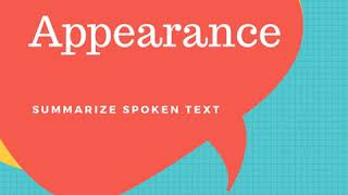 Genes Appearance  PTE MOST REPEATED  JULY 2018 Summarize Spoken Text  PTE King [upl. by Cal]