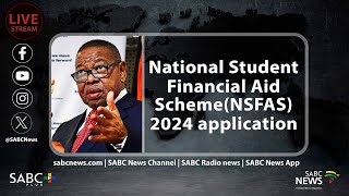 Launch of the National Student Financial Aid SchemeNSFAS 2024 application season [upl. by Choo]