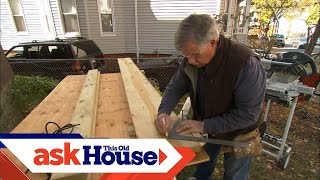 How to Build Porch Stairs  Ask This Old House [upl. by Etnuahc]