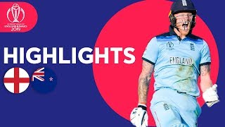 England Win CWC After Super Over  England vs New Zealand  Highlights  ICC Cricket World Cup 2019 [upl. by Nudnarb]