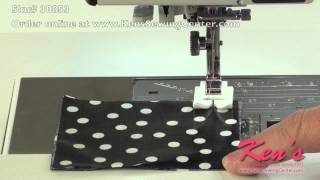 How to use the Janome Ultra Glide Foot 9mm [upl. by Liagabba]