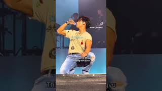 Fancam of Mingyu drinking water🥵🔥 [upl. by Taffy]