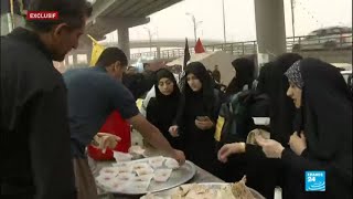 Série  des Iraniennes en pèlerinage au mausolée de limam Ali à Najaf 45 [upl. by Aramal65]