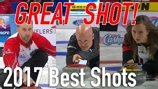 2017 Best Curling Shots  Seasons of Champions [upl. by Chien319]