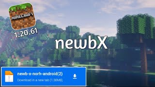 Shader Terbaru😉 NewbX Minecraft120 Mcpe RTX shader newb [upl. by Lacefield]