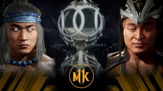 Mortal Kombat 11  Fire God Liu Kang Vs Shang Tsung Very Hard [upl. by Llertak93]