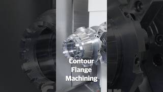 HighAccuracy Contour Flange Machining [upl. by Rosenkranz]