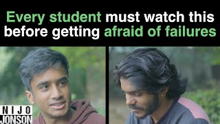 Every student must watch this before getting afraid of failures Motivational Video  Nijo Jonson [upl. by Kohsa]