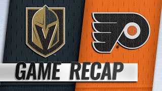 Fleury Eakin lead Golden Knights to 10 win [upl. by Coltin]