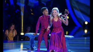 Miles Brown and Rylee Arnold Foxtrot Week 6  Dancing with the stars Juniors [upl. by Waine]