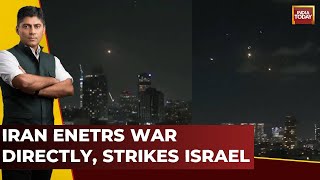 IsraelIran War Begins Iran Strikes Israel With 400 Missiles All Israelis In Bomb Shelters [upl. by Lyj]