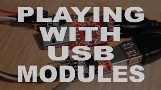 Playing with USB Modules and creating a C Serial Communication Program [upl. by Joane]