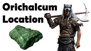 Skyrim Orichalcum Ore Mine Locations Mining Guide [upl. by Norehc]