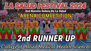 COLLEGE OF MEDICINE2nd RUNNER UPquotLA SALUD FESTIVAL 2024quot  UNORECOLETOS UWEEK 2024  BACOLOD CITY [upl. by Akiem]