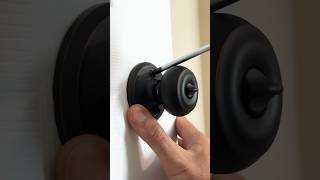 How to install a door knob Secret Tab [upl. by Enelrac710]